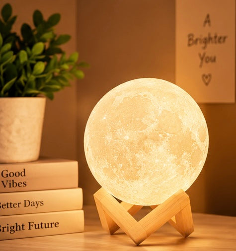 3D Aesthetic Moon Lamp
