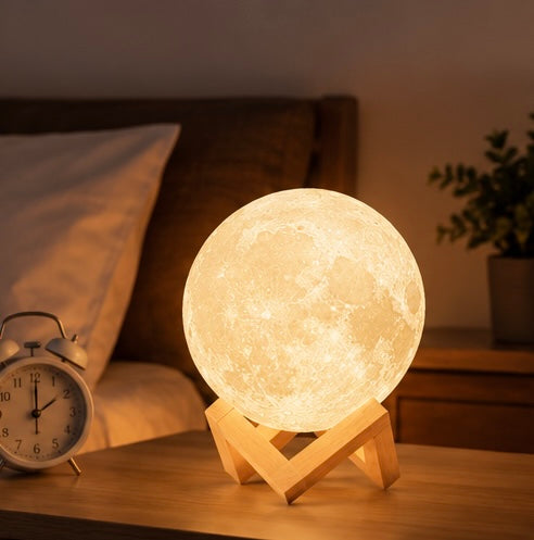 3D Aesthetic Moon Lamp